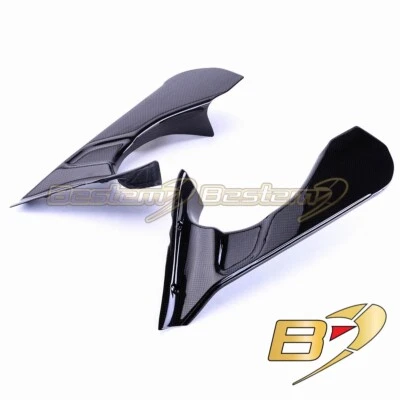 Cubierta de admisión de aire de fibra de carbono MV Agusta F4 2010-2016 panel de tablero carenado cubierta Foto 1 de 4