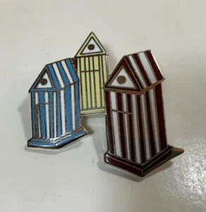 Vintage ACME Studio "Cabana II" Enamel Brooch by Architect ALDO ROSSI - Picture 1 of 4