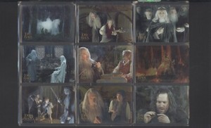 2004 Topps Lord Of The Rings: Trilogy Chrome Complete Set (100/100) B1