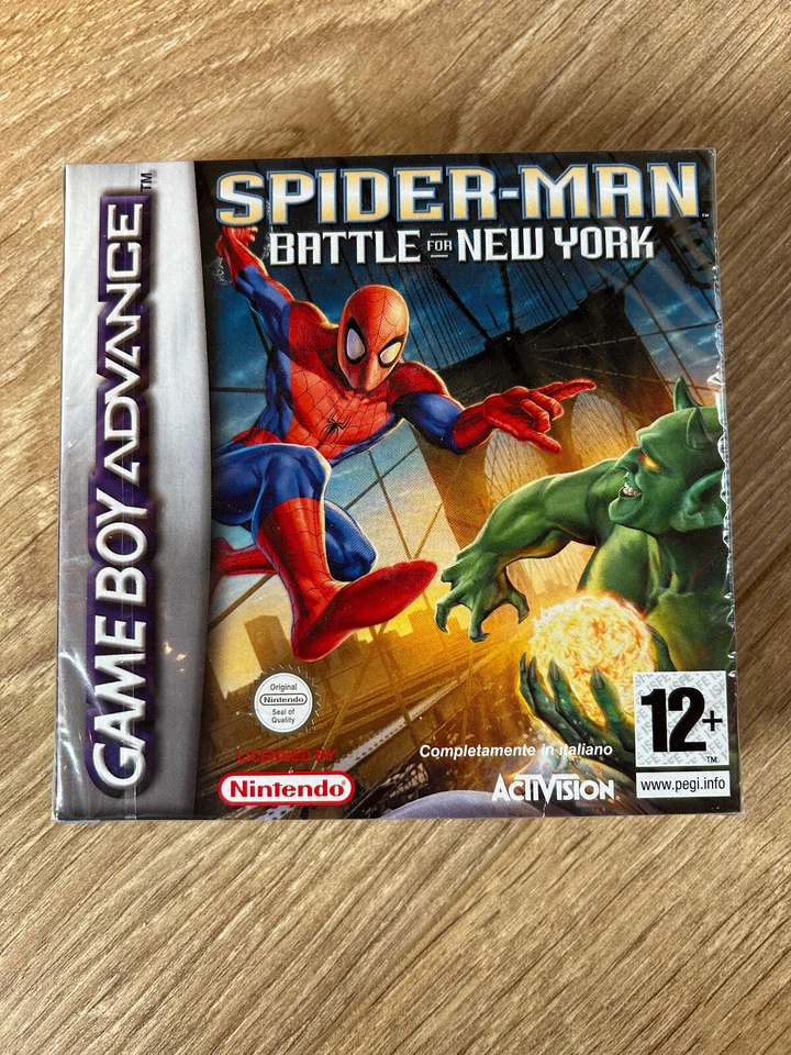 Nintendo GameBoy Advance - Spider-Man Battle for New York ITA NEU & OVP