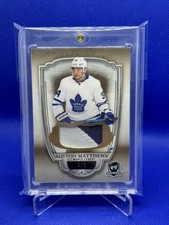 Auston Matthews Auto Patch 3/8 Gold 2018-19 Upper Deck The Cup Wow! 🔥🔥