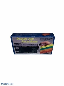 Rechargeable Dynamo & Solar Radio with Light BRAND NEW! Four Power System - Picture 1 of 3