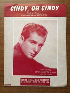 Klaviernoten "CINDY, OH CINDY": 1956  - Bild 1 von 1