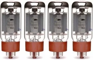 Tung Sol Matched Quad Platinum 6L6GC 6L6GC-STR Octal Base Amp Tube - Picture 1 of 1
