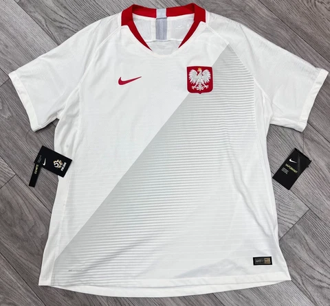 Poland 2018/2019 Home Football Shirt Soccer Jersey Size 2XL Cover