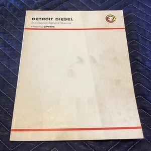 MANUALE MANUTENZIONE MOTORE DETROIT DIESEL PERKINS 200 SERIE 4.35 4.154 4.182 - Foto 1 di 5