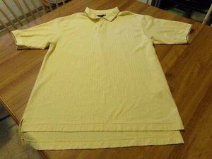XL Mens - Nike Golf Brand - Retro Style Wide Ribbed Dri Fit Polo Shirt - UNIQUE - Picture 1 of 7