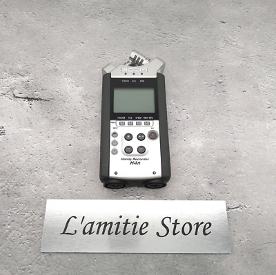 Zoom Handy Digital Recorder H4n Portable Multitrack Audio Device Japan Silver - Image 1 of 4