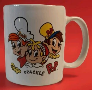 Kelloge Snap Crackle Pop 2001 Rice Krispies Ceral Characters Coffe Mug - Picture 1 of 3