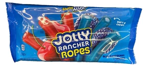 Jolly Rancher Ropes Blue Raspberry & Cherry 10 oz - Picture 1 of 1