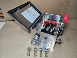 EATON DH361UWK Schwerlast nicht schmelzbarer Einweg-Sicherheitsschalter, 600 VAC, 30 A - Bild 1 von 20