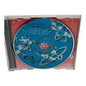 Disney's Donald Duck: Goin' Quackers (Sega Dreamcast, 2000) Disc & Case Tested - Picture 1 of 4