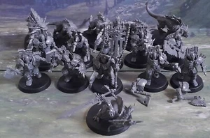 Warhammer Age of Sigmar Khorne Chaoskrieger & Bestien - Bild 1 von 2