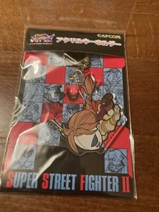 Street Fighter V Vega Llavero Llavero Acrílico Tekken e-capcom Japón Megadrive - Imagen 1 de 1