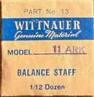 Balance Staff Longines / Wittnauer cal. 11ARK 1pcs, Unruhwelle Asse Bilanciere