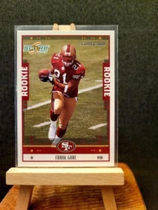 Frank Gore 2005 Score Scorecard ROOKIE Card #367 Ser#160/599 49ers Miami - Picture 1 of 2