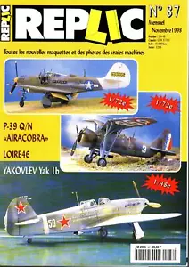 REPLIKAT 87 BELL P-39Q AIRACOBRA FG USAAF_WW2 YAKOVLEV YAK-1b VVS_FRANZÖSISCHE LOIRE 46 - Bild 1 von 4