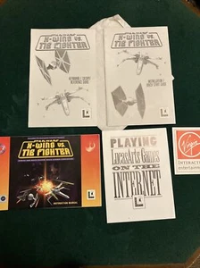 X-wing vs Tie Fighter manuale e documenti da edizione Big Box - Foto 1 di 3