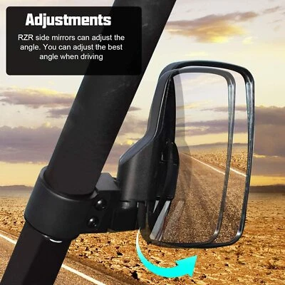 Espejos retrovisores laterales Breakaway para Can-Am Defender HDs Maverick Trail 1000 800 Foto 1 de 4