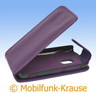 Flip Case Etui Handytasche Tasche Hülle f. Nokia Lumia 620 (Violett)