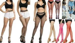 AU STOCK WOMENS FISHNET PANTYHOSE STOCKING LATIN BALLET DANCE TIGHTS HOS008 - Picture 1 of 28