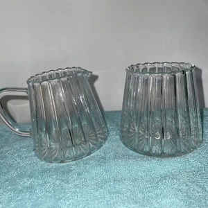 TEA FUSION Replacements Creamer And Sugar Bowl NO LID - Picture 1 of 5