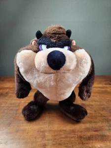 Warner Brothers Taz Plüsch braun Stofftier 1971 Tasmanian Devil Mighty Star Vintage - Bild 1 von 6