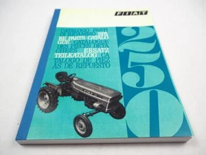 Fiat 250 Schlepper Ersatzteilkatalog 1968 - Bild 1 von 3