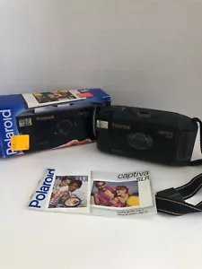 Vintage Polaroid Captiva SLR Auto Focus Sofortbildkamera OVP und Manuel - Bild 1 von 8