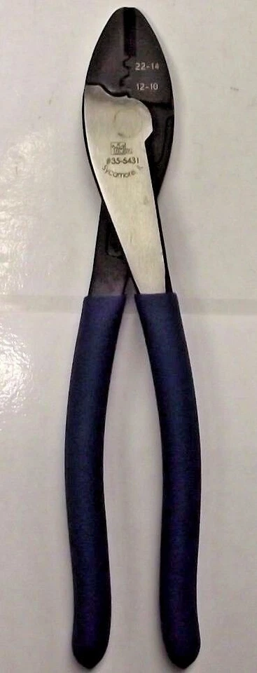 Ideal 35-5431 9-1/4" Multi-Crimp Tool Bare Terminals - Image 1 of 1