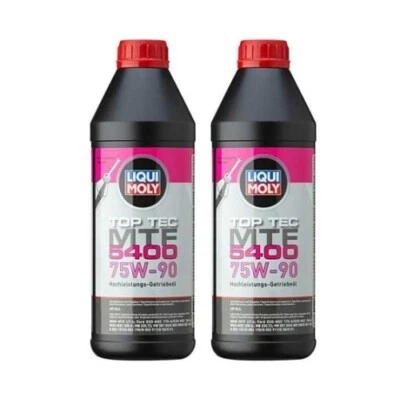 2x Olio Motore Olio Motore Liqui Moly 21791 1 Litro Top Tec MTF 5400 75W-90 - 2 Litri