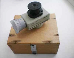 Vintage UdSSR sowjetisch russisches Schraubtyp Okular MIKROMETER MOB-1-16x im Karton NEU - Bild 1 von 9