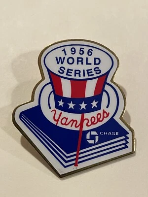 New York Yankee 1956 World Series Pin Brooklyn Dodgers Lapel Collectable Chase - Image 1 of 3