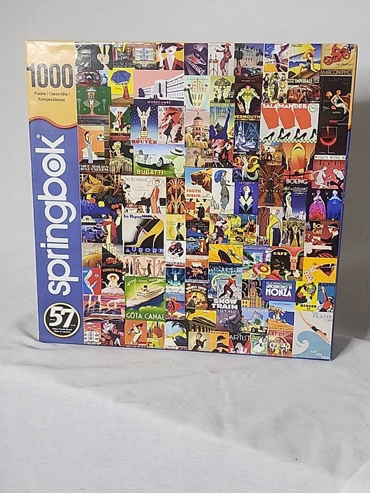 Springbok 1000 pc Jigsaw Puzzle Delightful Deco - Image 1 of 1