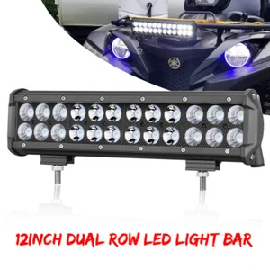 12Inch 72W LED Light Bar Combo Fog Driving Lamp Offroad UTV Pickup Front Bumper - Picture 1 of 10