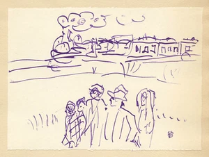 Pierre Bonnard Lithographie gedruckt 1944 - 784611 - Bild 1 von 1