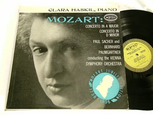 MOZART Piano Concerto 20 & 23 CLARA HASKIL Paumgartner Sacher Epic mono dg LP - Bild 1 von 1