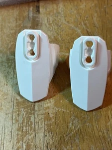 Pair Lego Hero Factory Armor Ball Joint Socket Size 5 White 90639 - Picture 1 of 2