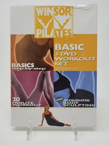 Winsor Pilates Basic 3 DVD Workout Set - Picture 1 of 2