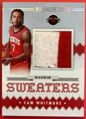 2023-24 NBA HOOPS WINTER EDITION CAM WHITMORE RC SWEATERS No. RSW-CAM SP ☄️🔥🏀 - Image 1 of 4