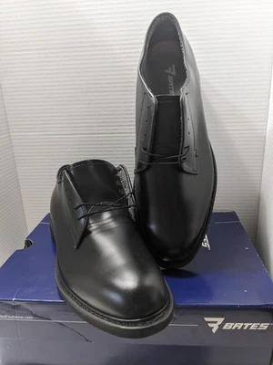 Zapatos para hombre Bates Oxford Lites E00932 uniforme de cuero negro talla 13 E  Foto 1 de 4