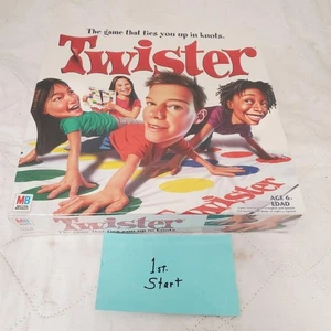 Hasbro Twister Spiel - Milton Bradley Vintage 60er Jahre Reproduktion Edition - Bild 1 von 5