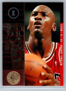 Serie de Campeonato SP 1994-95 - Michael Jordan #4 - Salón de la fama casi nuevo *tarjetas de texto* - Imagen 1 de 2