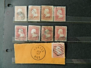 US SC# 64B, 65? LOTE 9c Washington Usado - Imagen 1 de 1