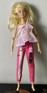 Nude Barbie Made To Move Articulated Blonde Baseball Player FRL98 Doll - Picture 1 of 4