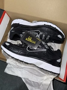 Hombre Nike P-6000 Negro Blanco y Metálico Plateado Reino Unido Talla 8.5 - Imagen 1 de 7