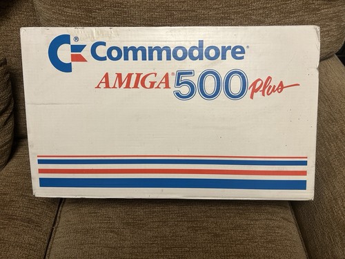 COMMODORE AMIGA A500 Plus BOX (BOX ONLY ) | eBay