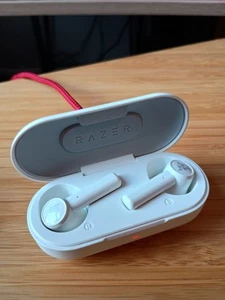 Razer Hammerhead True Wireless - Wireless Earbuds Mercury White - Picture 1 of 5