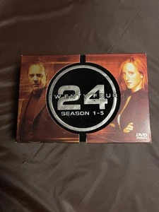 24, Seasons 1-5 DVD Box Set 32 Discs  - Bild 1 von 5