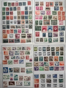 Lot of Chile Old Postage Collectible Stamps Used/MH - Picture 1 of 2
